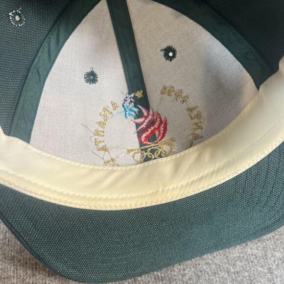 Vintage Atlanta 1996 Olympics Hat Cap Snap Back Mens OSFM Embroidered - Picture 10 of 11